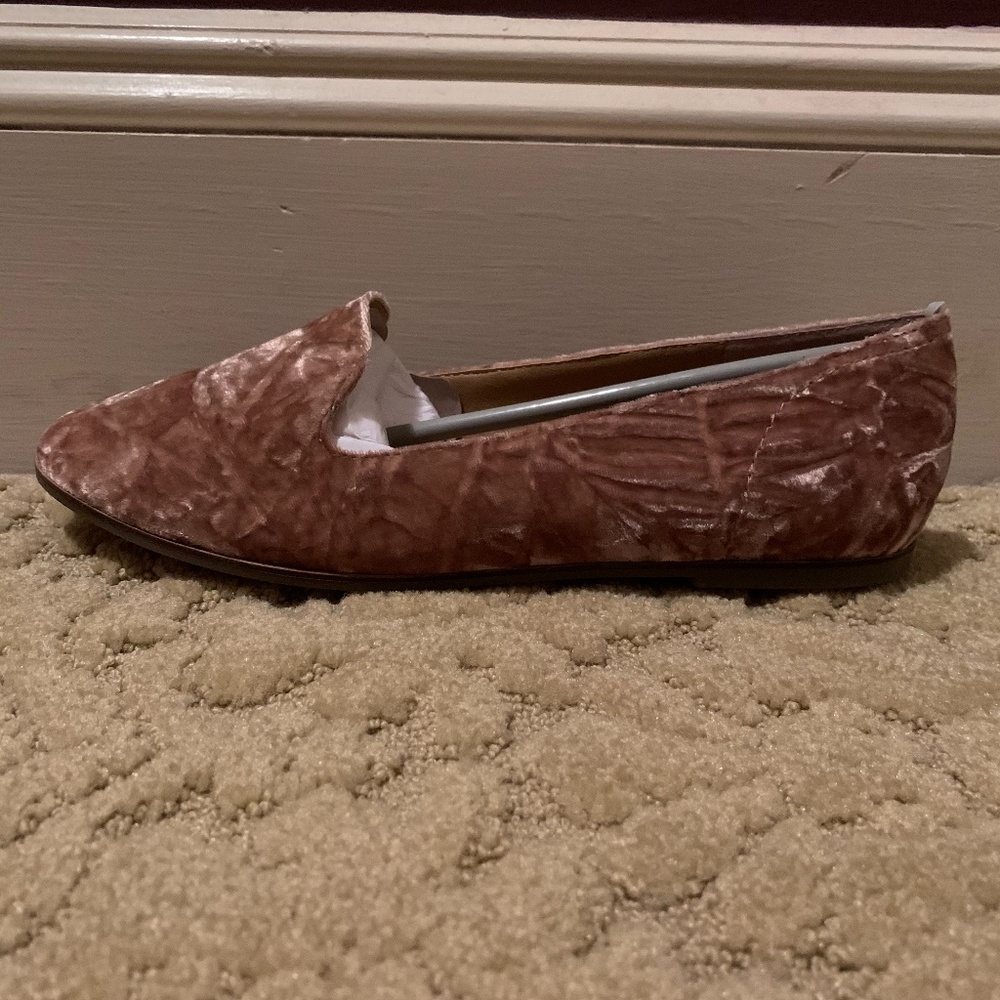 Lucky Brand, velvet loafer, size 9.5